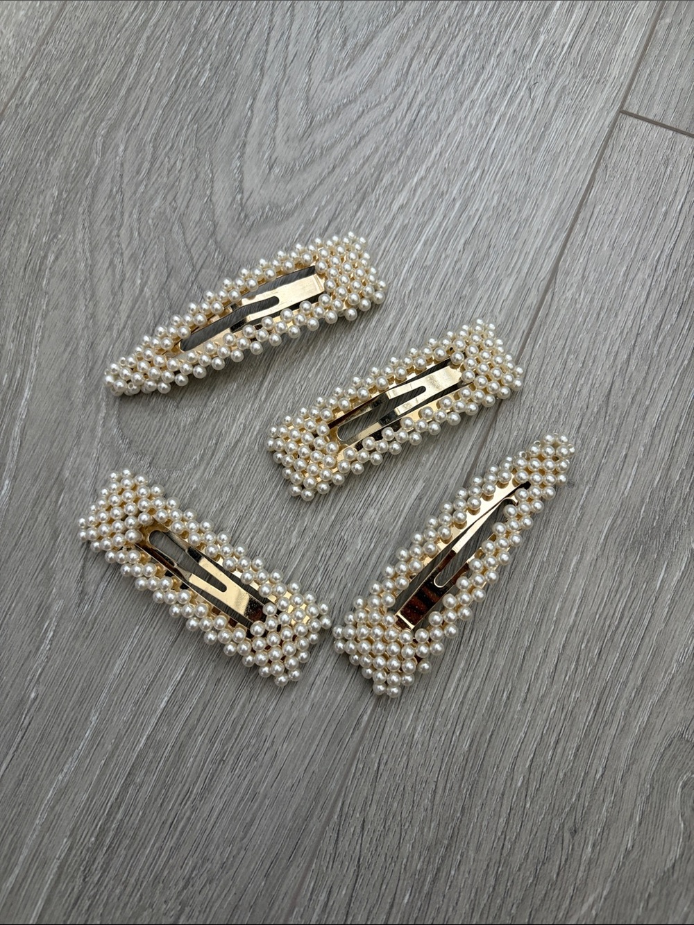 Anthropologie Pearl Hair Clips